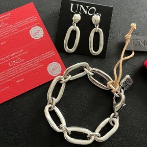 Uno de 50 AWESOME bracelet and earrings set